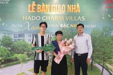 Tập đoàn Hà Đô tổ chức bàn giao nhà đợt 2 tại Dự án Hado Charm Villas